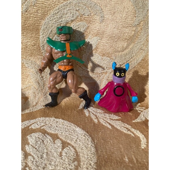 He-Man Masters of the Universe Vintage 80s Action Figure & Battle Cat 15pc Lot - Picture 2 of 10